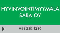 Hyvinvointimyymälä SaRa Oy logo
